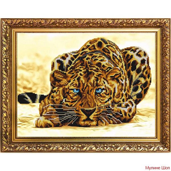 Ткань с рисунком "Леопард"