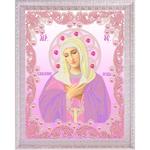 Ткань с рисунком "Богородица Умиление"