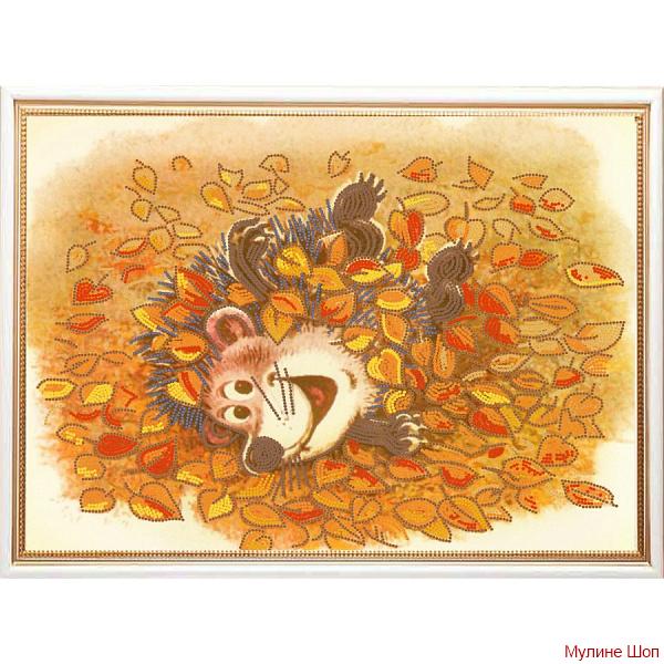 Ткань с рисунком "Осенняя радость"