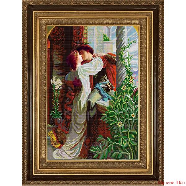 Ткань с рисунком "Ромео и Джульетта"