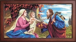 Канва с рисунком "Святое семейство"