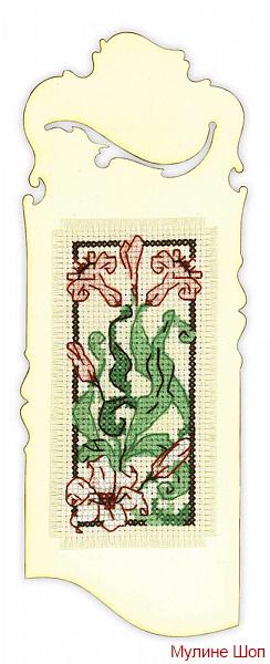 Набор для вышивания Закладка "Изящная лилия"