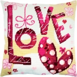 Набор для вышивания Подушка "LOVE"