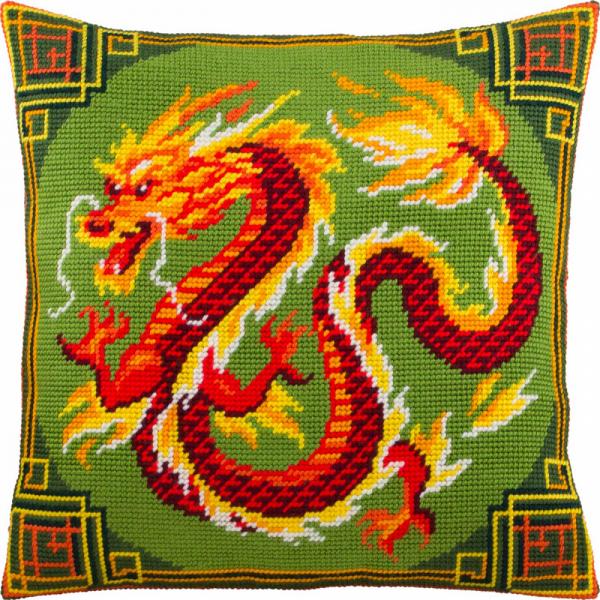 Набор для вышивания Подушка "Китайский дракон"