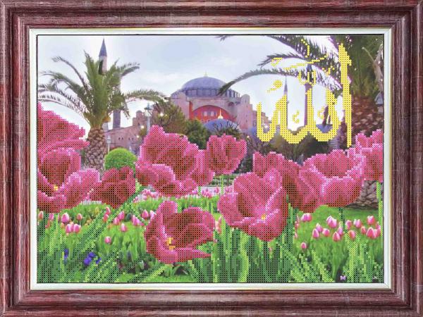 Набор для вышивания "Тюльпаны у мечети Айя-Софии"