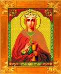 Ткань с рисунком Икона "Св.Муч.Варвара"