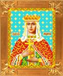 Ткань с рисунком Икона "Св.Мученица Людмила"