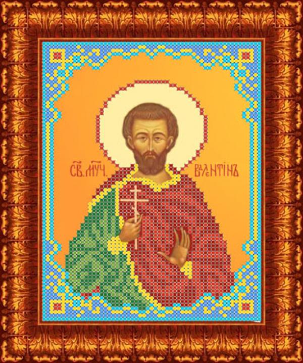 Ткань с рисунком Икона "Св.Валентин"
