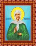 Ткань с рисунком Икона "Св.Матрона Московская"