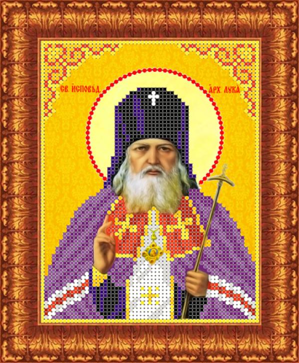 Ткань с рисунком Икона "Св.Лука Крымский"