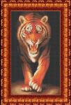 Ткань с рисунком "Хищники. Тигр"