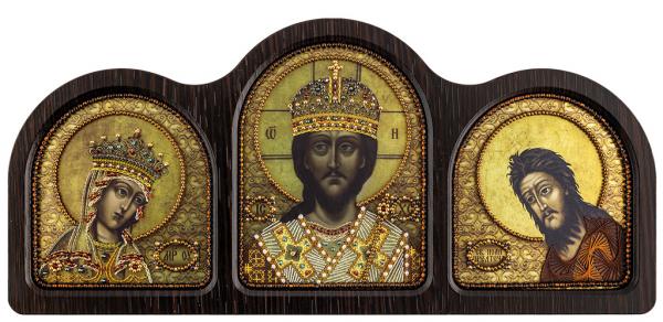 Набор для вышивания Икона "Триптих Царь Царей"
