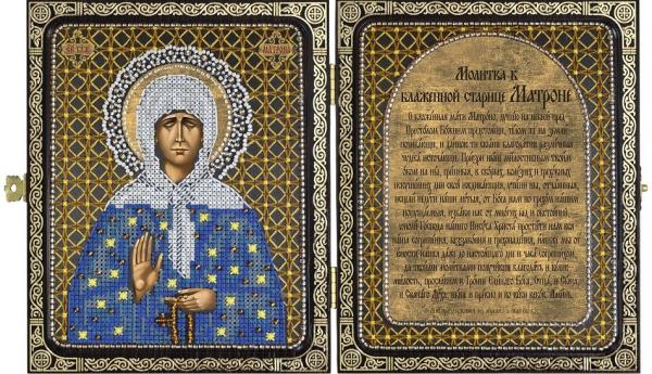 Набор для вышивания Икона "Св.Прав. старица Матрона Московская"