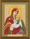 Ткань с рисунком Икона "Богородица Утоли мои печали"