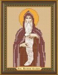 Ткань с рисунком Икона "Пр. Антоний Великий"
