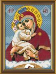 Ткань с рисунком Икона "Богородица Почаевская"