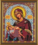 Ткань с рисунком Икона "Богородица Млекопитательница"