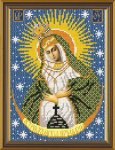 Ткань с рисунком Икона "Богородица Остробрамская"