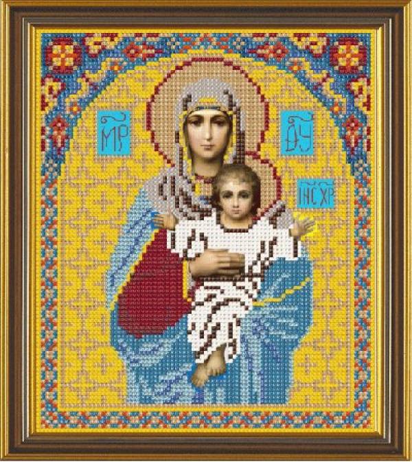 Ткань с рисунком Икона "Богородица"