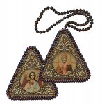 Набор для вышивания Икона "Св.Николай Чудотворец и Ангел Хранитель"