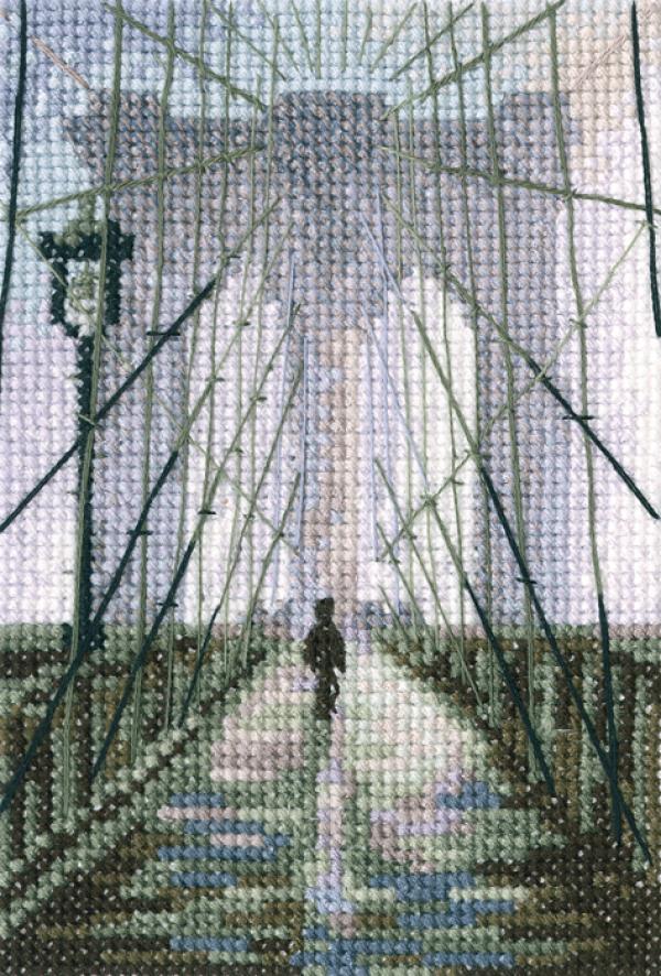Набор для вышивания "Бруклинский мост"