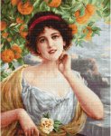 Набор для вышивания "Красавица под апельсиновым деревом"
