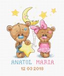 Набор для вышивания "Метрика, Анатолий и Мария"
