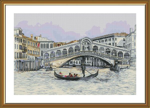 Набор для вышивания "Венецианский канал"
