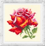 Набор для вышивания "Красная роза"