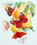 Набор для вышивания "Бабочки на груше"