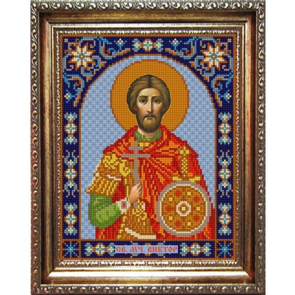 Ткань с рисунком "Святой Виктор"