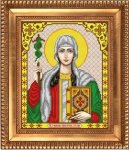 Ткань с рисунком Икона "Св.Мученица Нина"