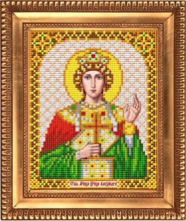 Ткань с рисунком Икона "Св.Мученица Царица Александра"