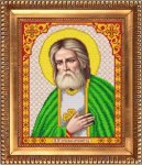Ткань с рисунком Икона "Св.Преподобный Серафим Саровский"