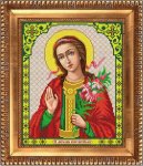 Ткань с рисунком Икона "Св.Мирослава"