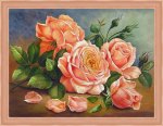 Алмазная мозаика "Ароматные розы"