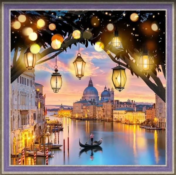 Алмазная мозаика "Вечерняя Венеция"