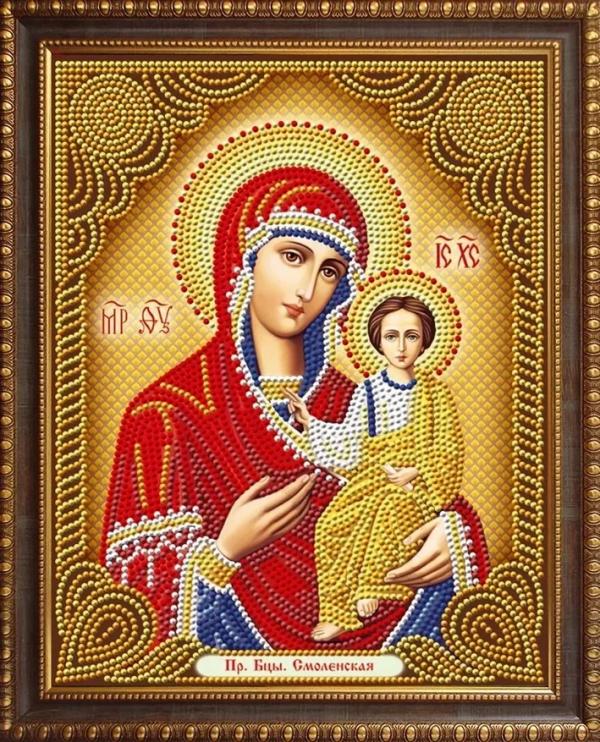 Алмазная мозаика "Икона Божией Матери Смоленская"