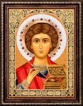 Алмазная мозаика "Икона Пантелеймон Целитель"