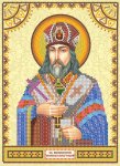 Ткань с рисунком Икона "Святой Иннокентий"