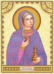 Ткань с рисунком Икона "Святая Мария"