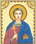 Ткань с рисунком Икона "Святой Валерий"