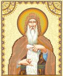 Ткань с рисунком Икона "Святой Антоний"
