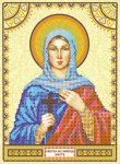 Ткань с рисунком Икона "Святая Марта"
