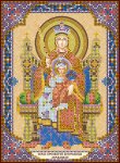 Ткань с рисунком Икона "Богородица Державная"