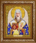 Ткань с рисунком Икона "Святой Алексий"