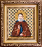 Набор для вышивания Икона "Икона святого преподобного Феодосия Кавказского"