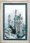 Набор для вышивания "Замок зимой"