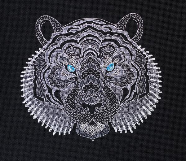 Набор для вышивания "Белый тигр"