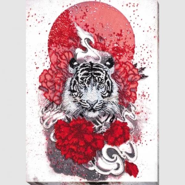 Набор для вышивания "Бай-ху (Белый тигр)"